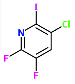 (image for) MCYC1477 3-Chloro-5,6-difluoro-2-iodopyridine